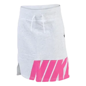 Air Fleece Skirt Youth Pink/Grey