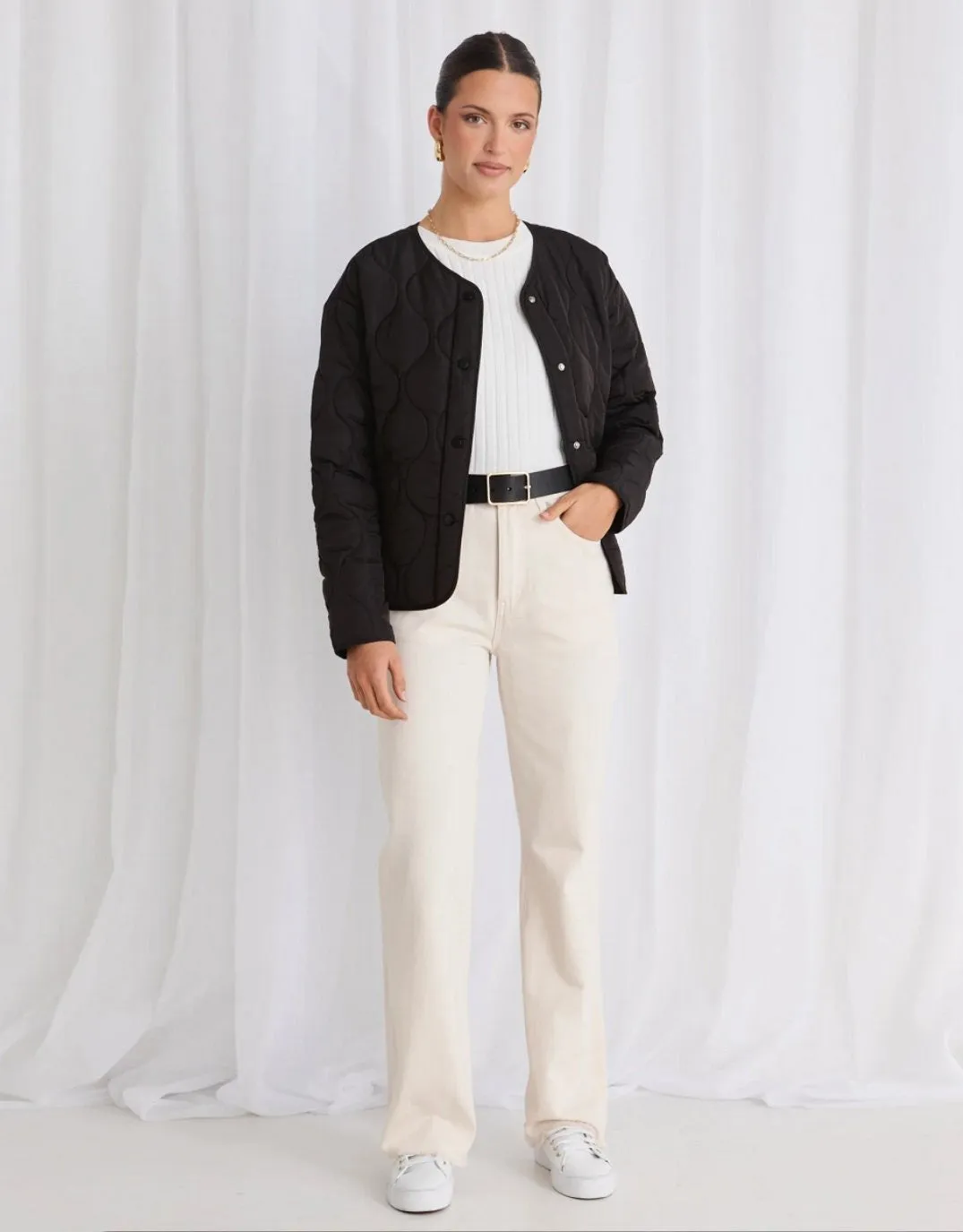 Apex Puffer Jacket - Black