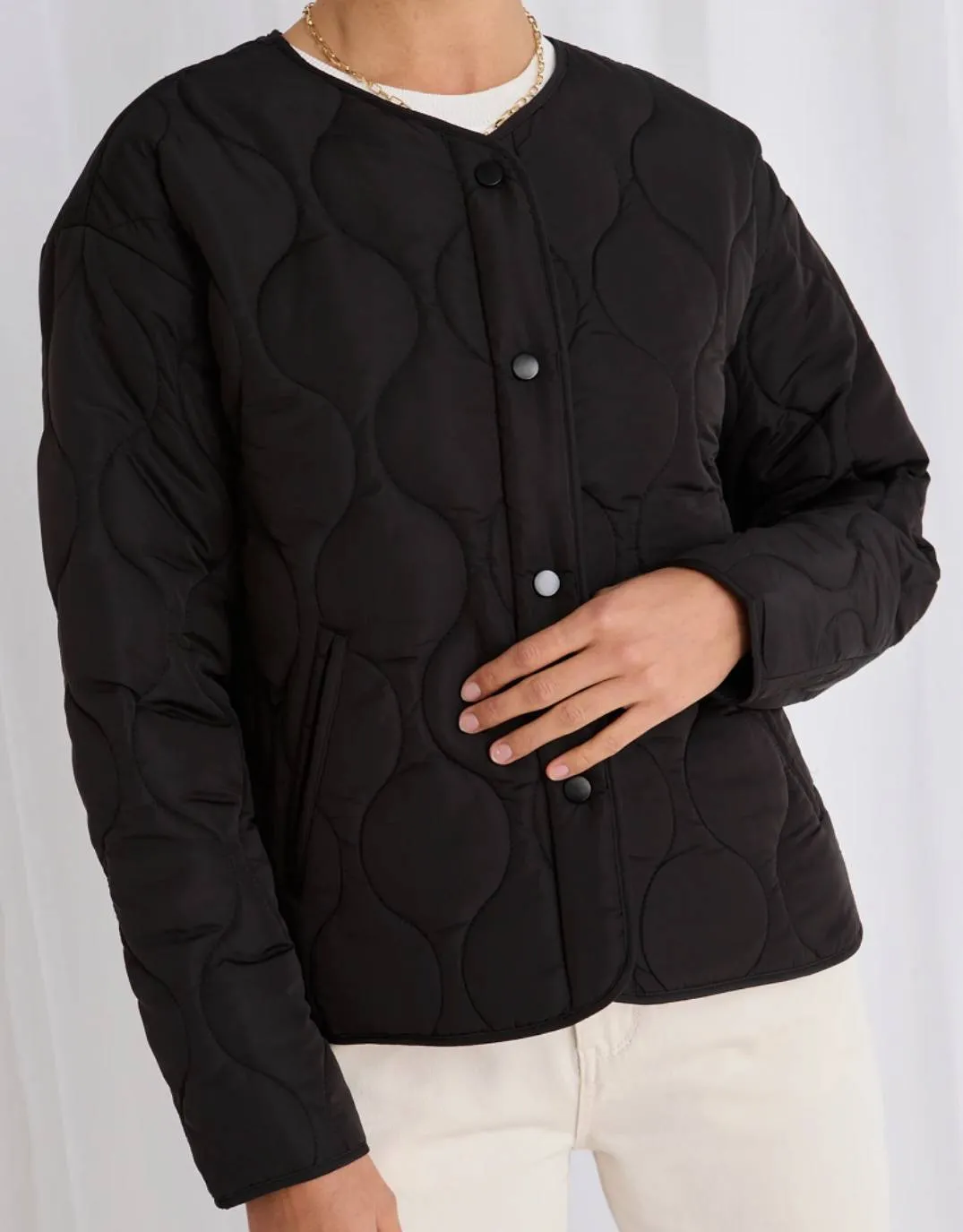Apex Puffer Jacket - Black