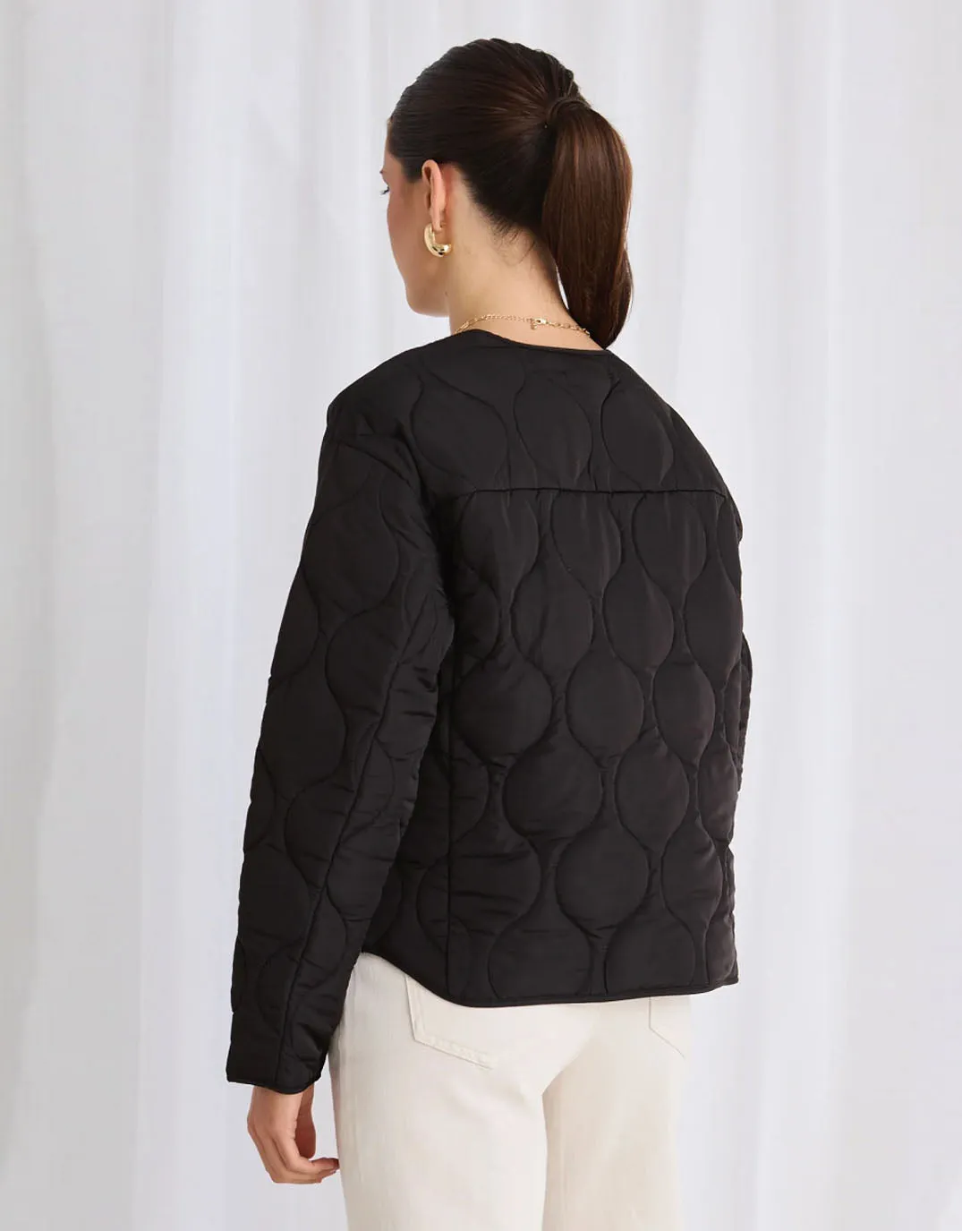Apex Puffer Jacket - Black