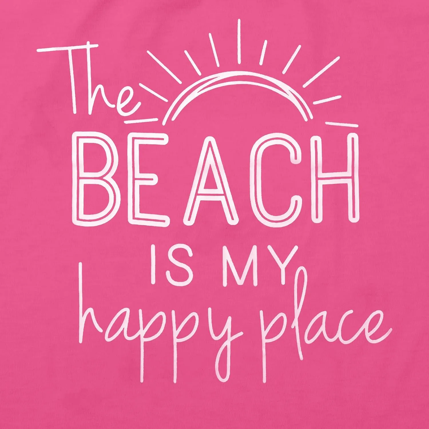 BANGELY The Beach is My Happy Place Tank Tops Women Summer Beach Tank Casual Sleeveless Vacation Shirt Camis