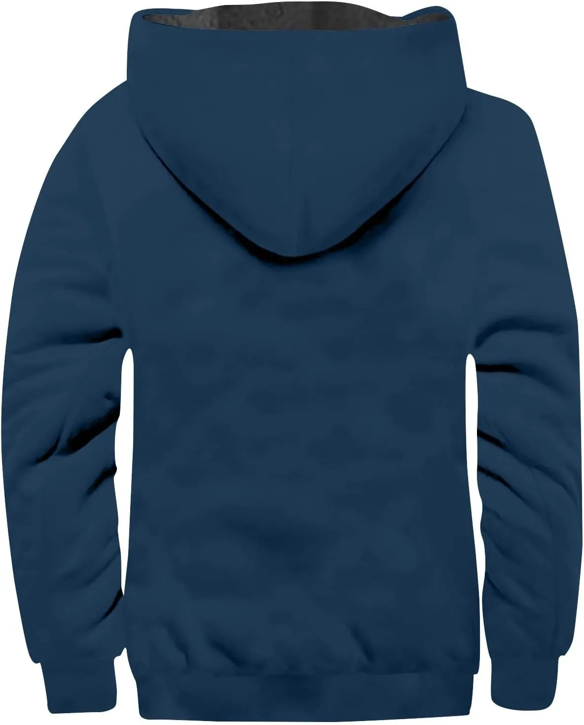 Big And Tall Winter Sherpa Lined Jacket: Jackets For Men Hoodie Mens Heavyweight Fleece Warm Trucker Hoodies Coat