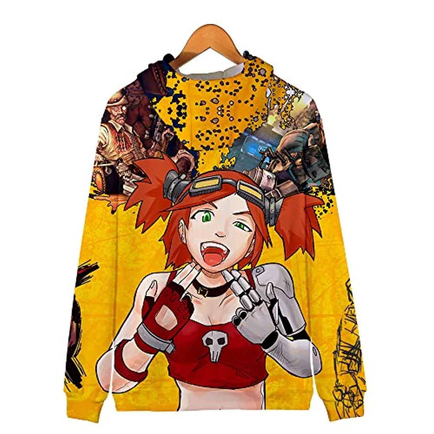 Borderlands 3D Printed Sweatshirt - Game Pullover Hoodies