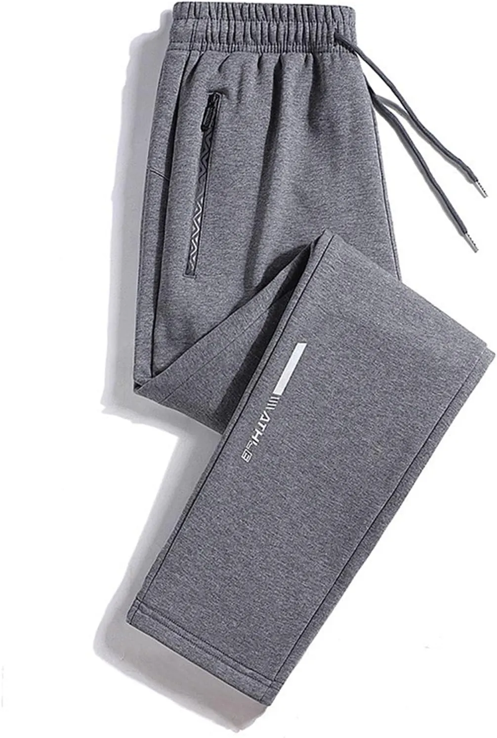 Cargo Work Trousers Men Linen Casual Combat Pants Gym Sweatpant Pockets Joggers Bottoms Trousers