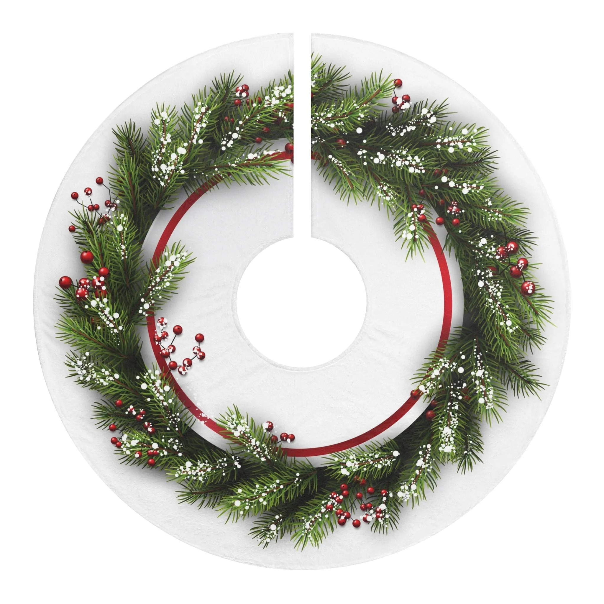 Christmas Wreath Tree Skirts