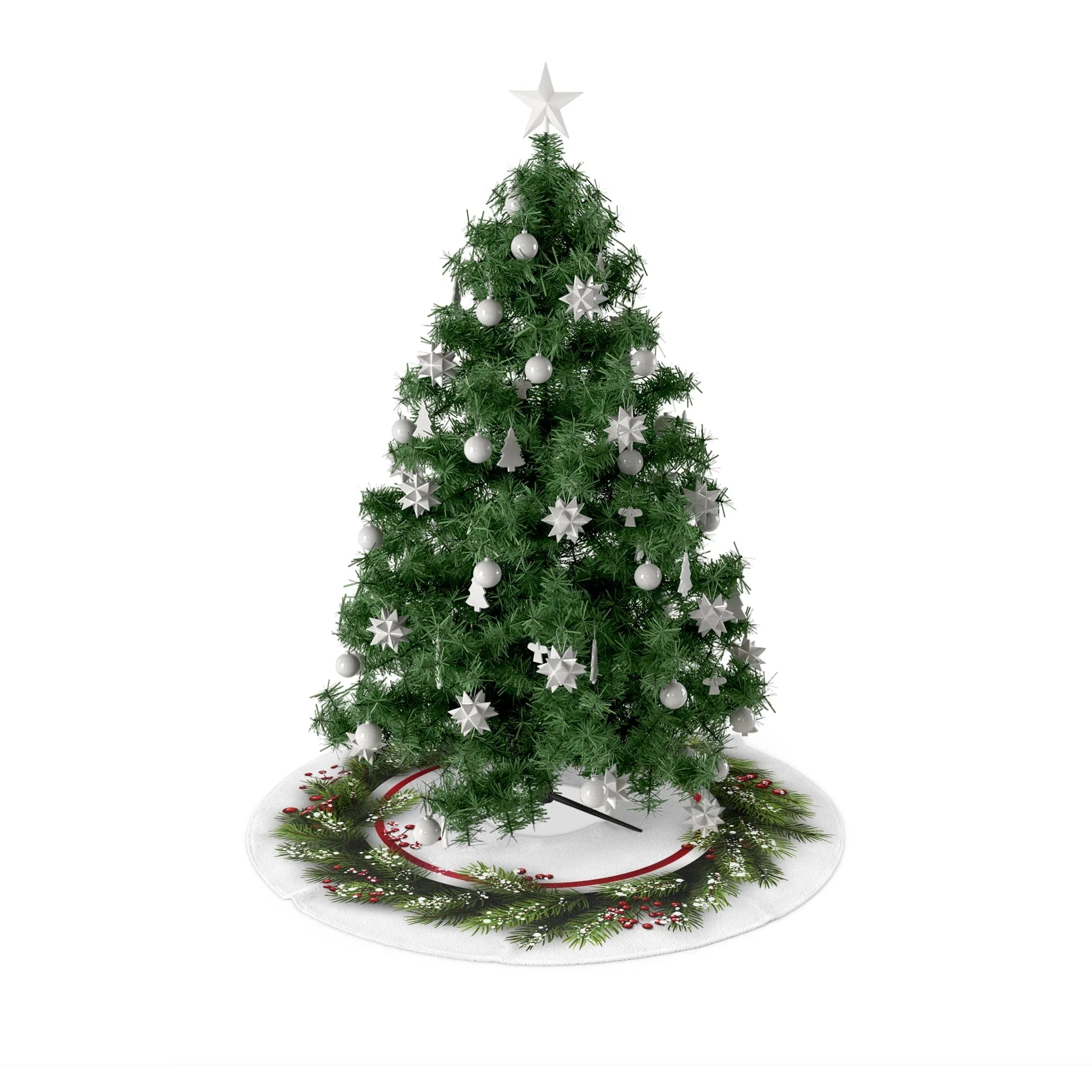Christmas Wreath Tree Skirts