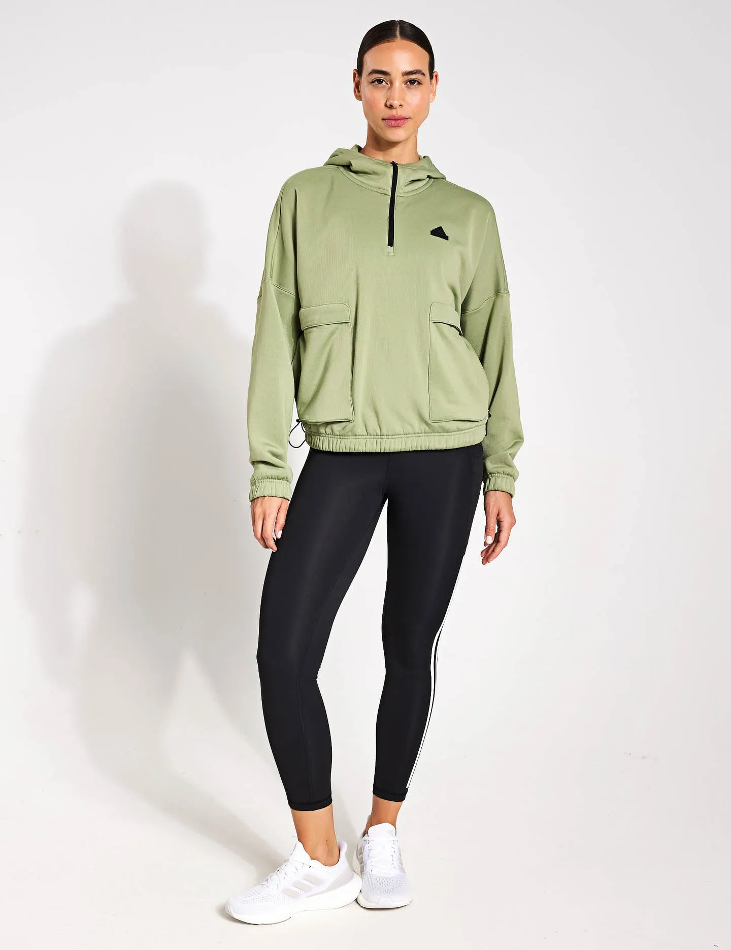City Escape Fleece Hoodie - Tent Green