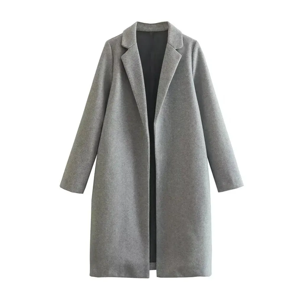 Classic Elegance Longline Coat