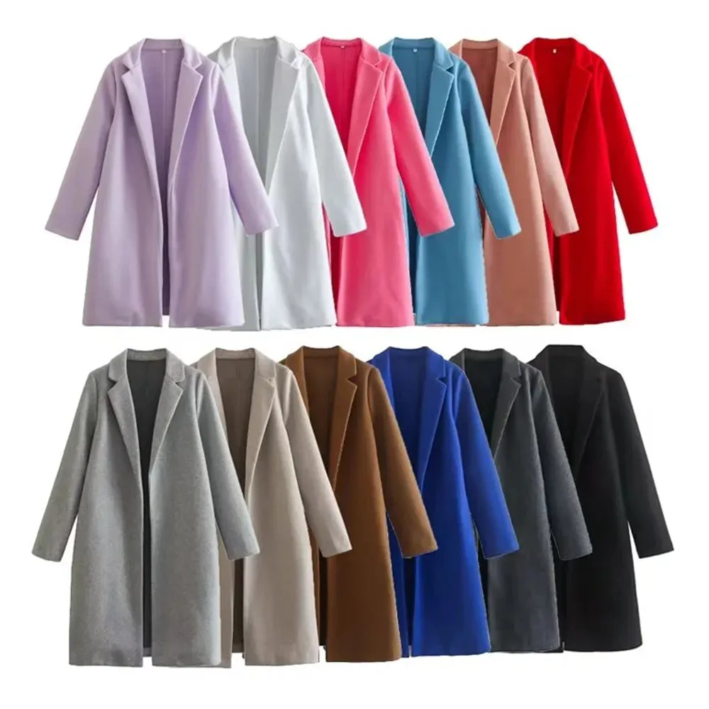 Classic Elegance Longline Coat