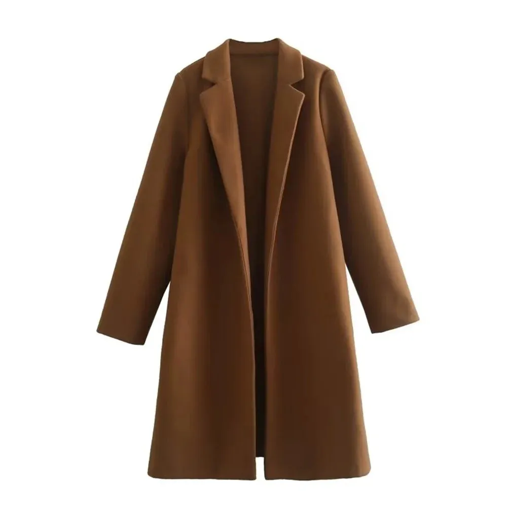 Classic Elegance Longline Coat