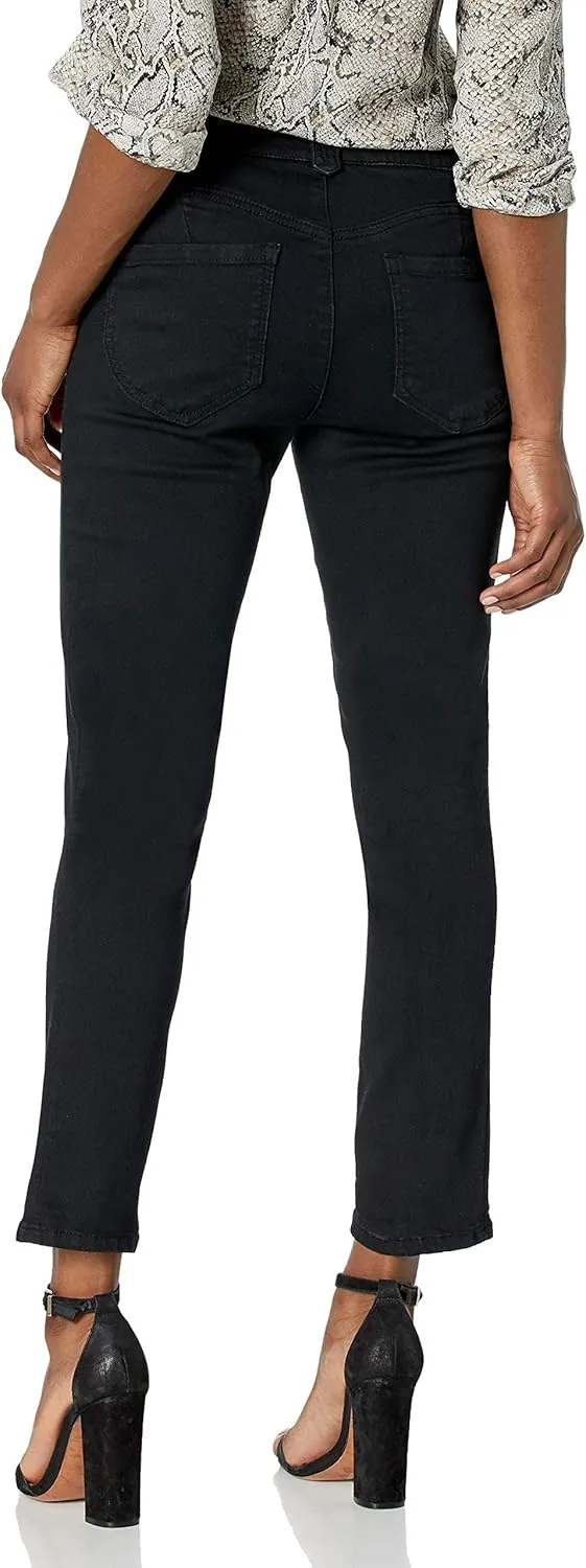 Democracy Women's Petite Ab Solution Crop