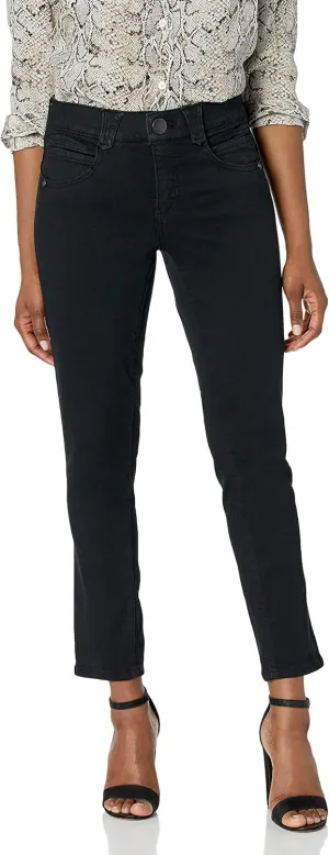 Democracy Women's Petite Ab Solution Crop
