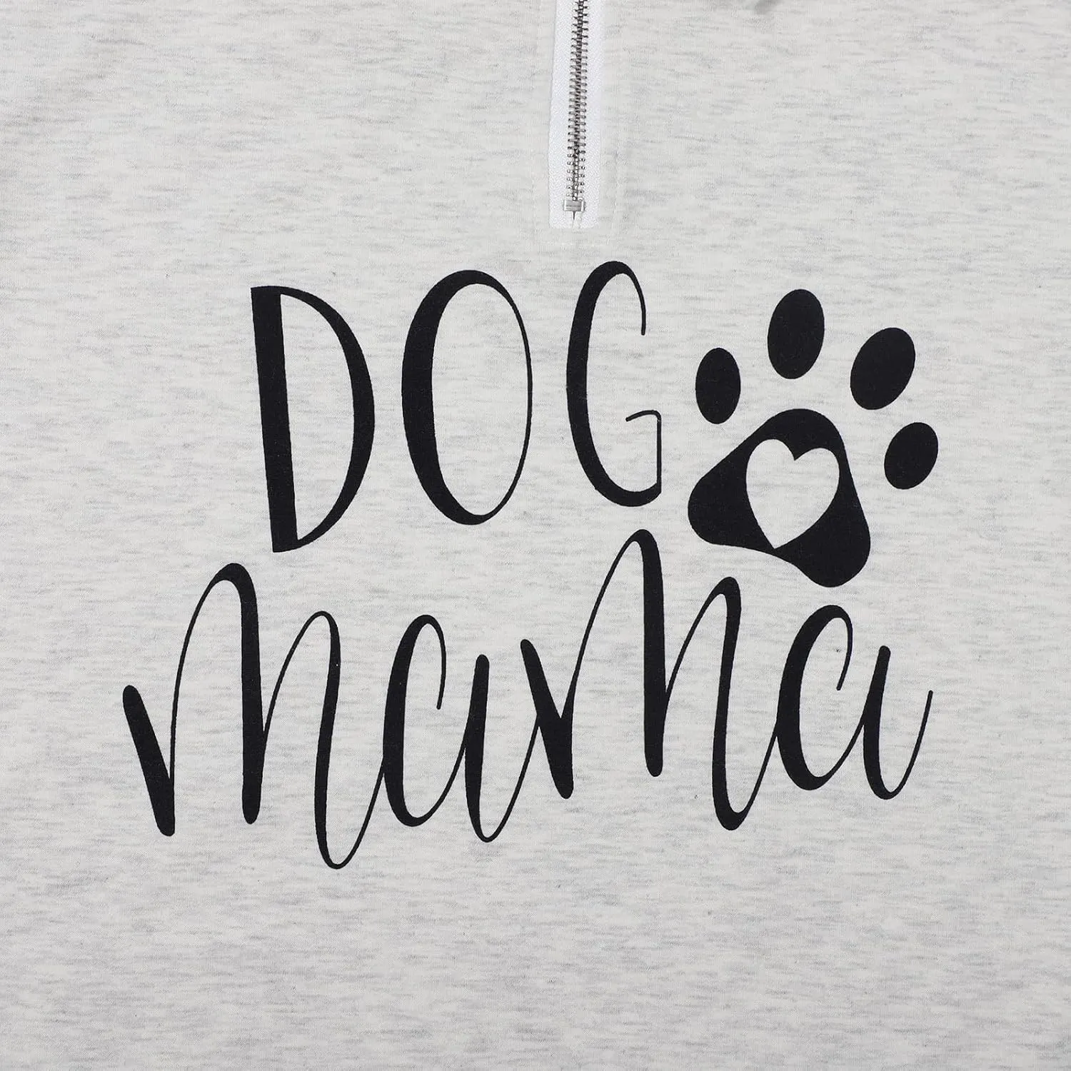 Dog Mom Sweatshirts Women Mama Sweatshirts Dog Paw Sweatshirt Long Sleeve Shirt Funny Mom Letter Print Pullover Blouse