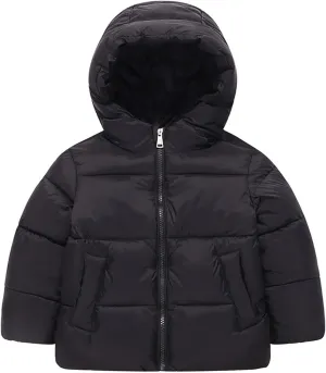 Girls' Down Cotton Padded Jackets Winter Children's Short Cotton Padded Jacket Holiday Coats Girls Jacket for Girls