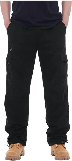 GOFULY Men Cargo Pants Slim with Pockets Fashion Pants Ripstop Stretch Special Occasions Sweatpants Baggy Tactical Pants