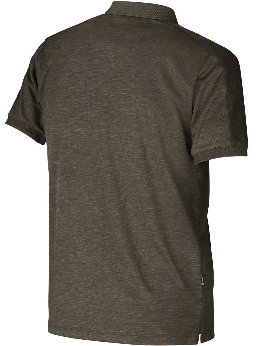 HARKILA Tech Polo Shirt - Mens Arc-Stretch - Willow Green