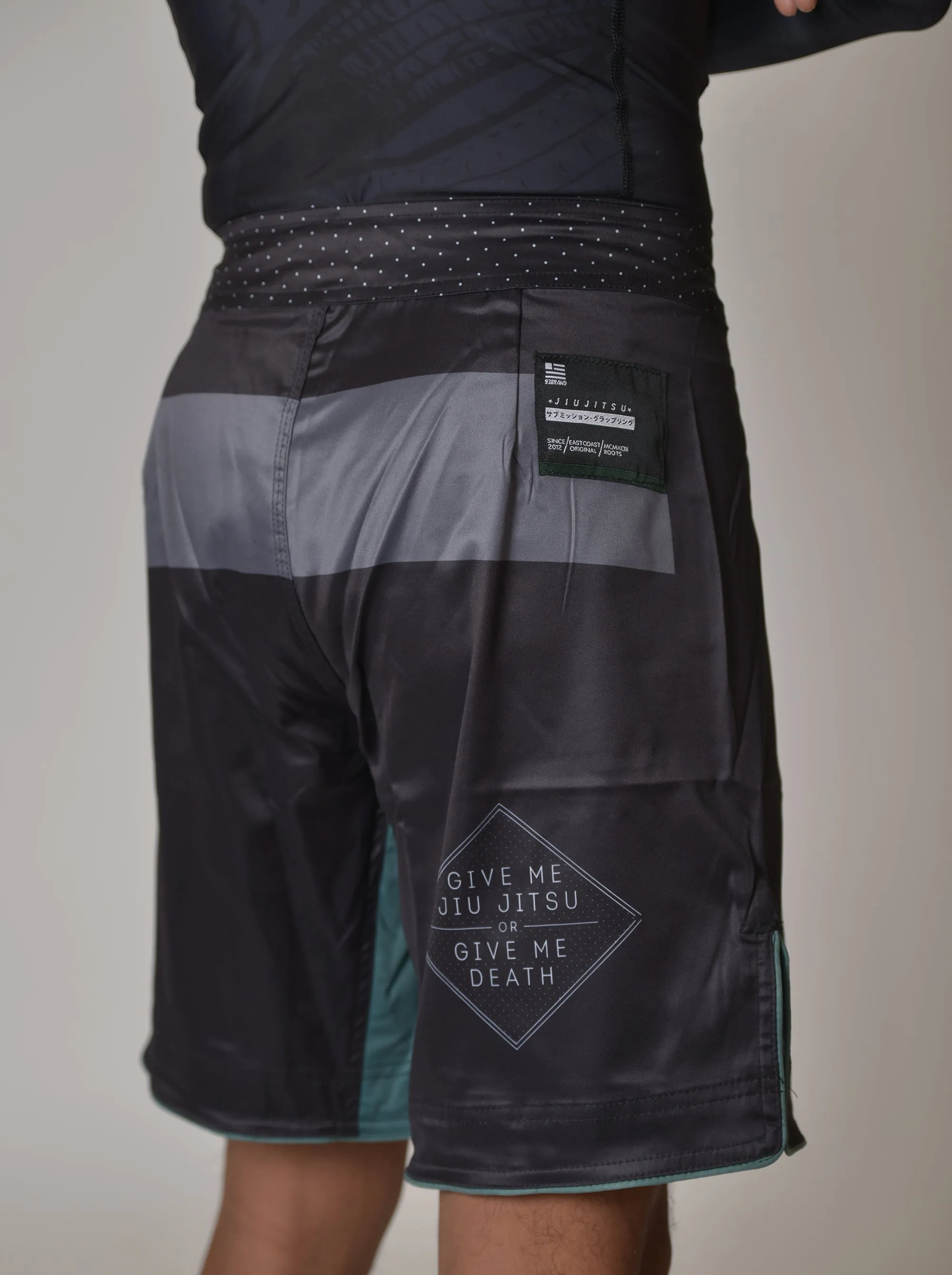 JIU JITSU OR DEATH Shorts (Regular Length)