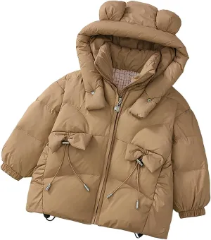 Kids Toddler Baby Girls Boys Winter Warm Thick Solid Cotton Long Sleeve Padded Jacket Coat Clothes 5t Winter Coat Boys