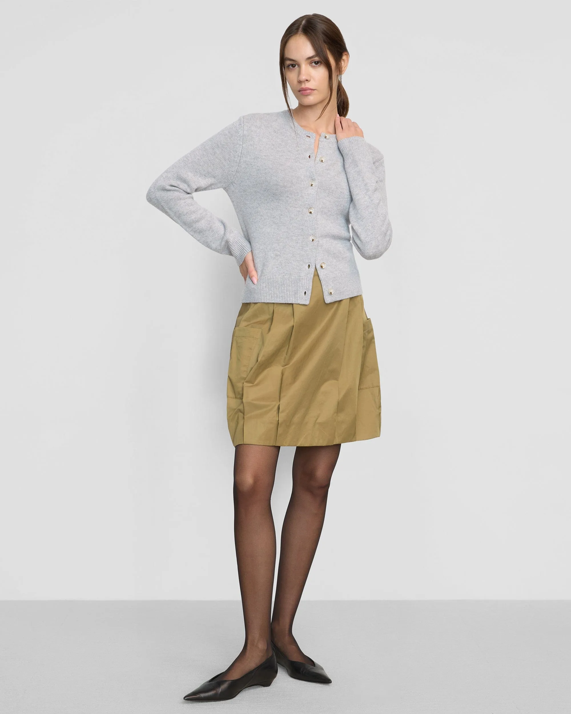 Kiran Wool-Cashmere Cardigan