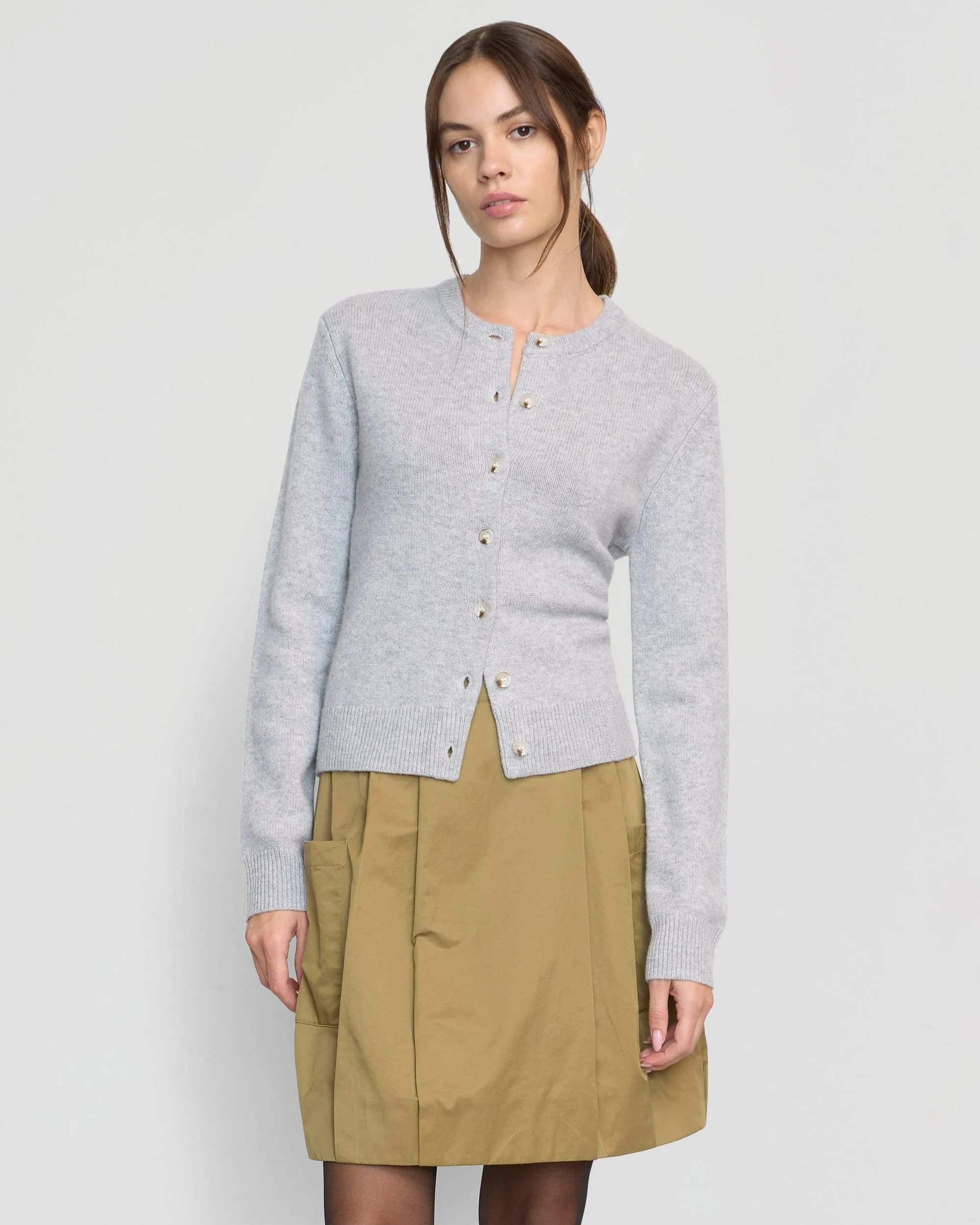 Kiran Wool-Cashmere Cardigan