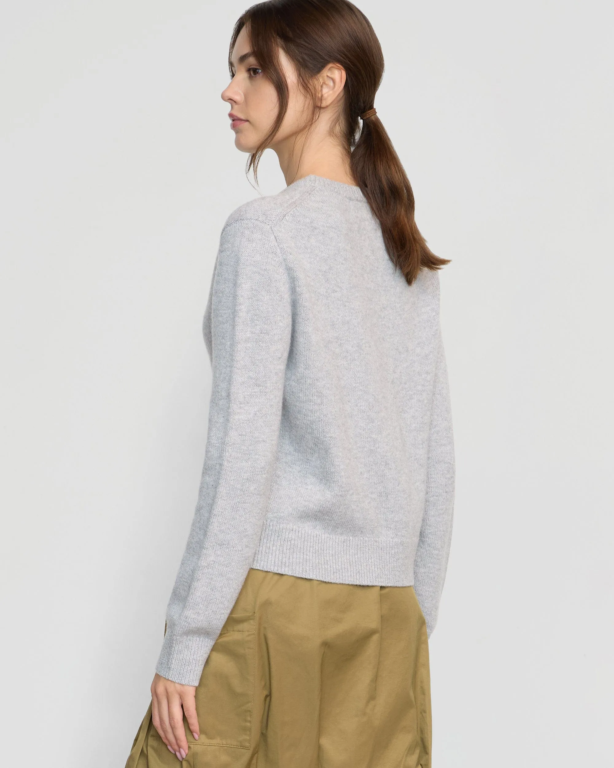 Kiran Wool-Cashmere Cardigan
