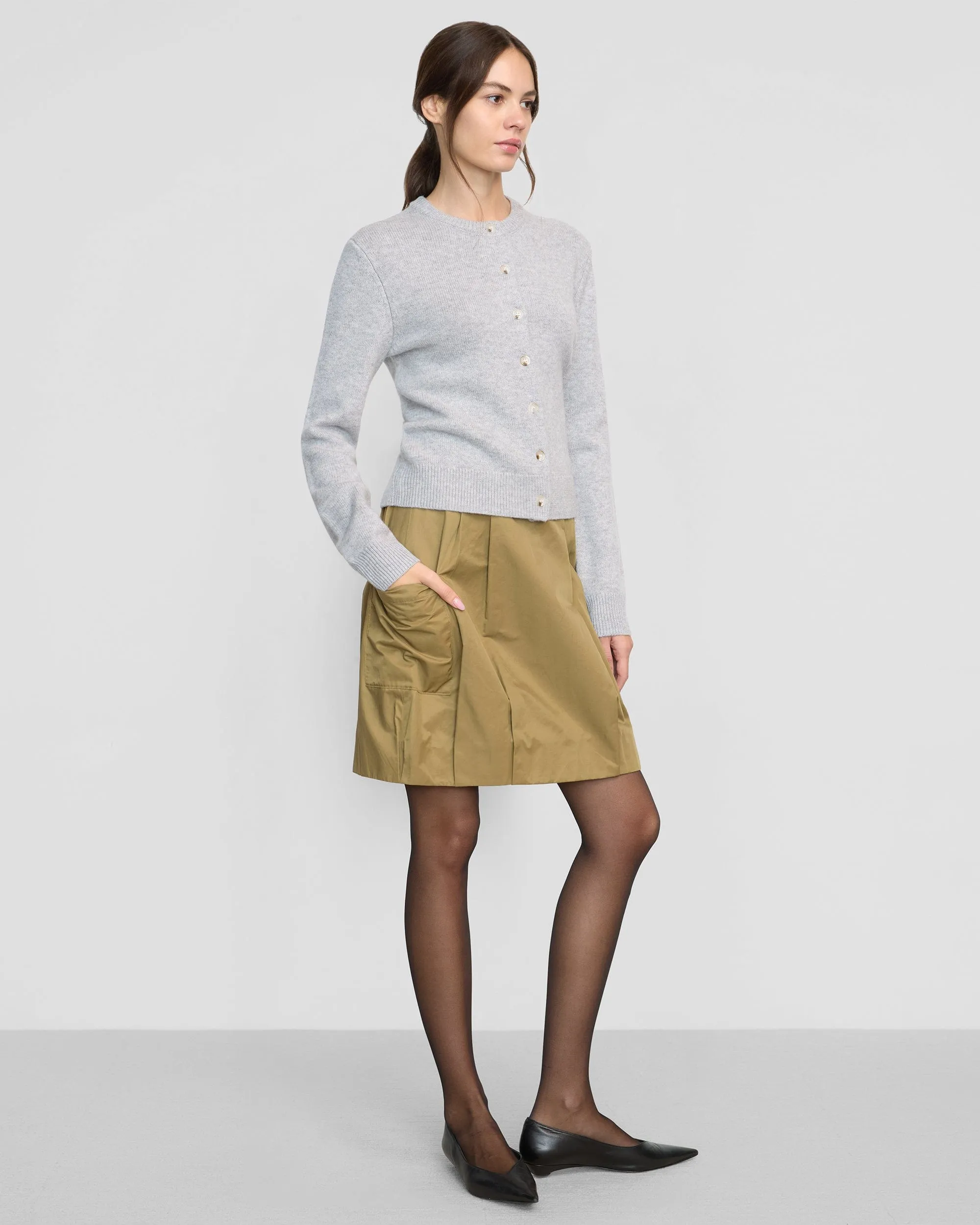 Kiran Wool-Cashmere Cardigan