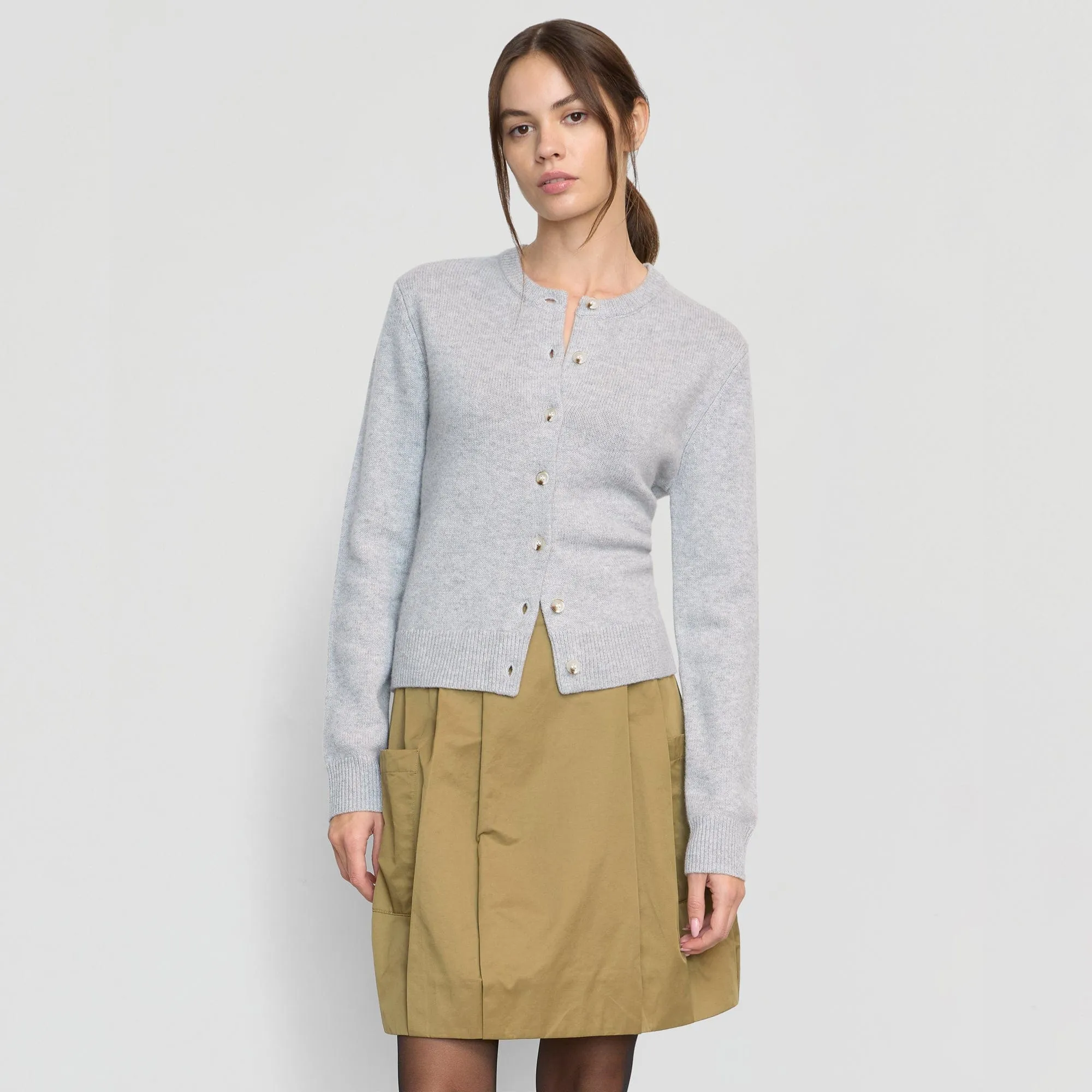 Kiran Wool-Cashmere Cardigan