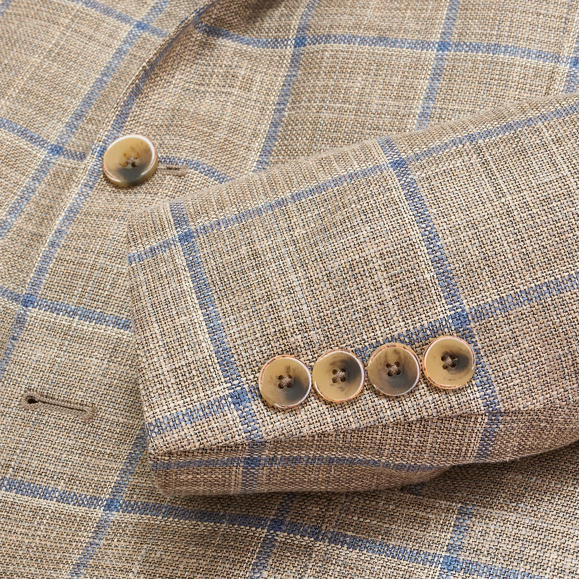 Loro Piana Beech Windowpane Sport Coat
