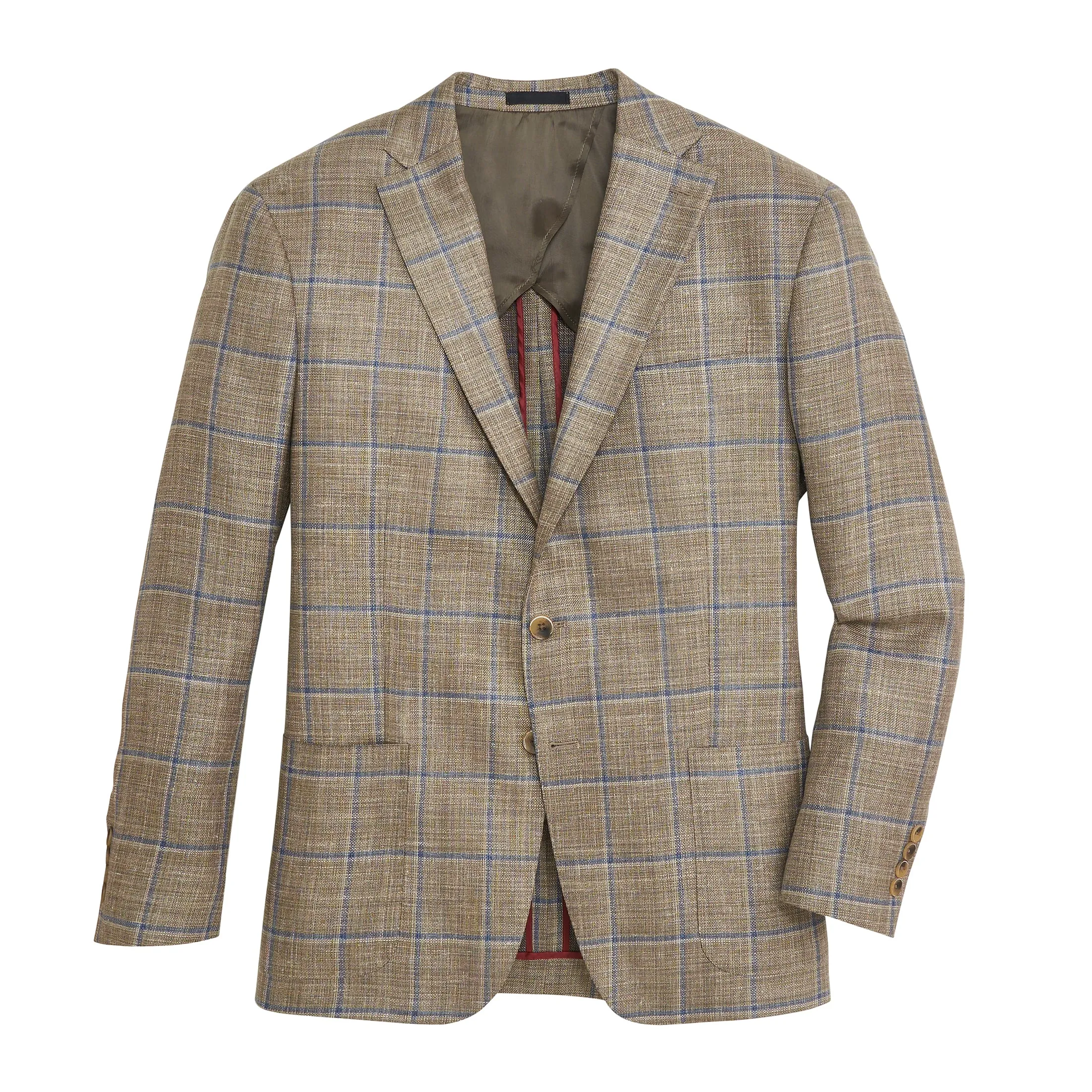 Loro Piana Beech Windowpane Sport Coat