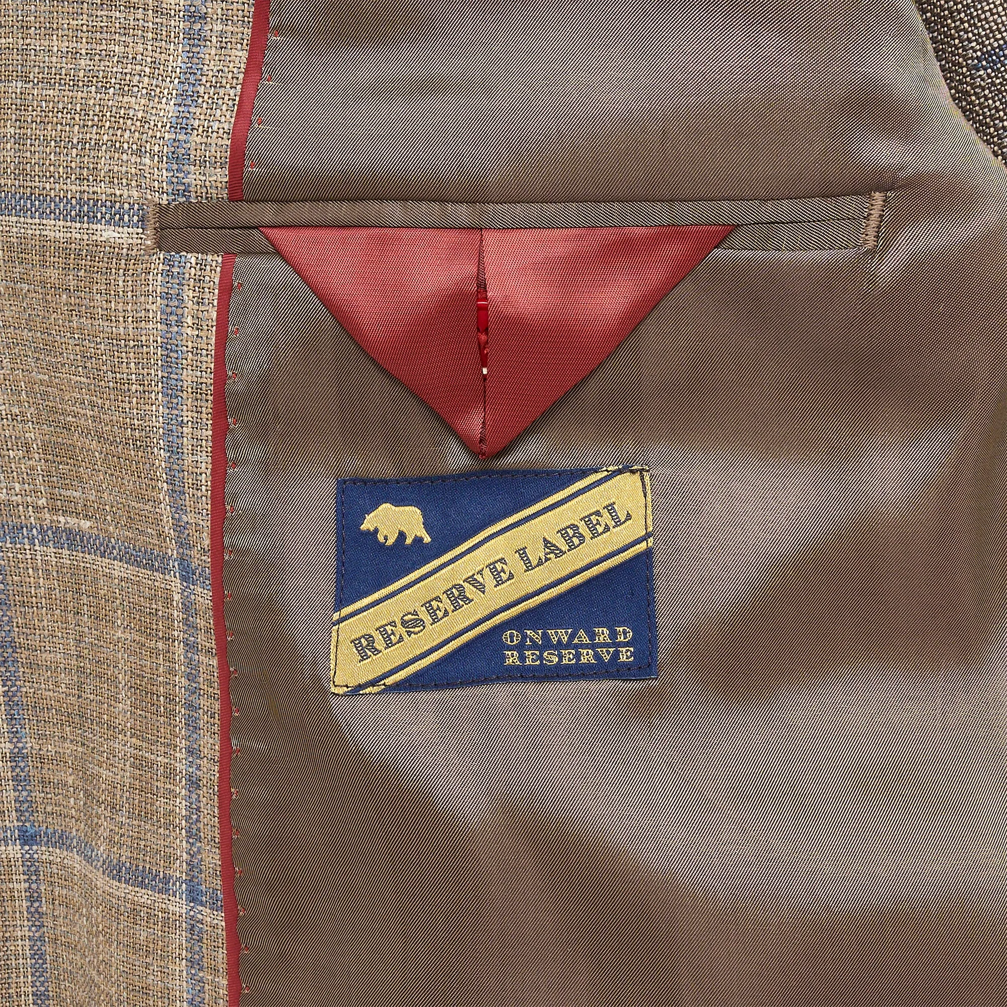Loro Piana Beech Windowpane Sport Coat