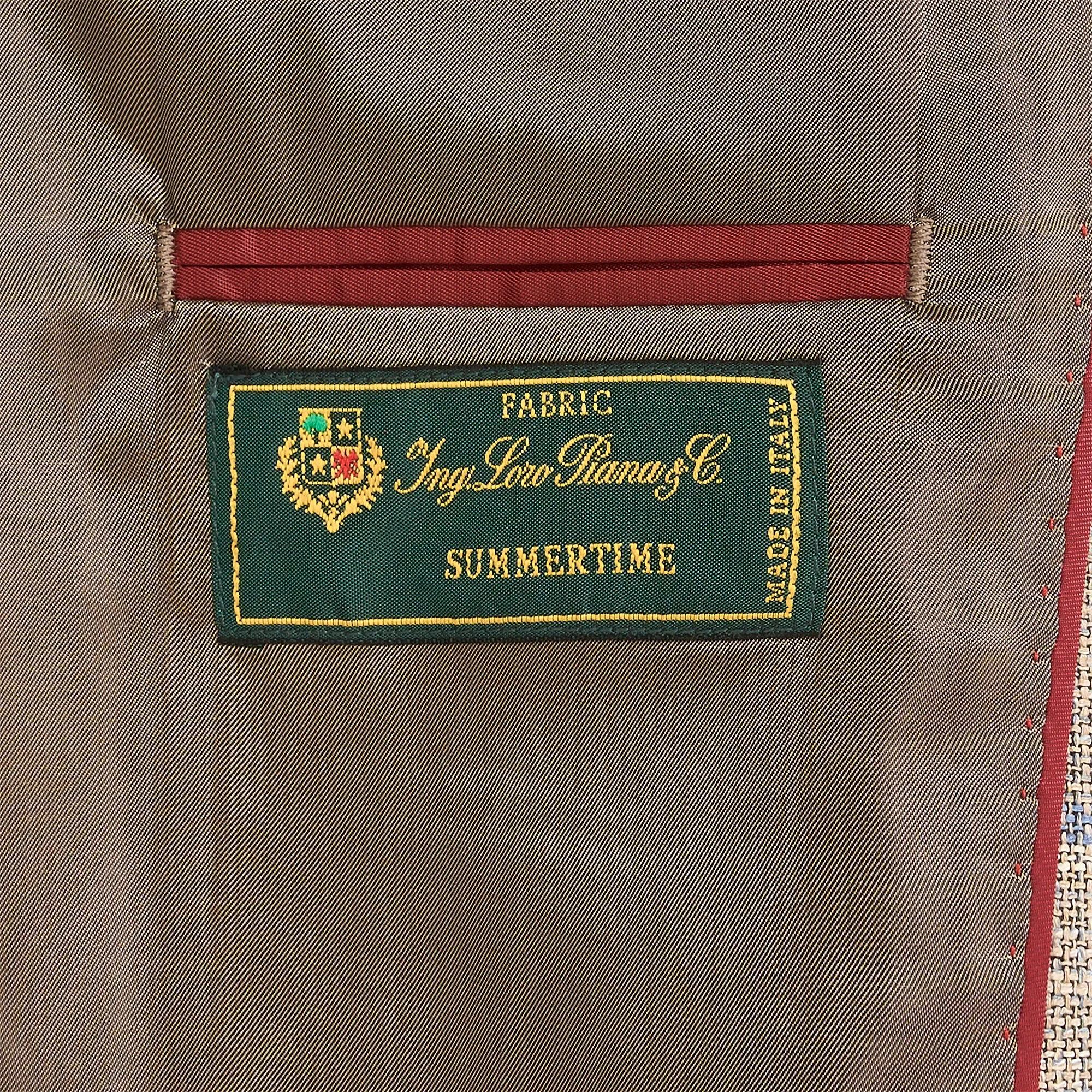 Loro Piana Beech Windowpane Sport Coat