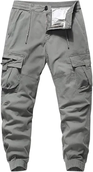 Men's Loose Fit Cargo Pants Running Training Pants