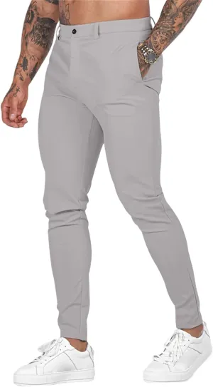 Men's Stretch Cargo Pants Casual Hiking Tactical Work Slim Fit Cargo Pants Outdoor Workout Trousers for Men