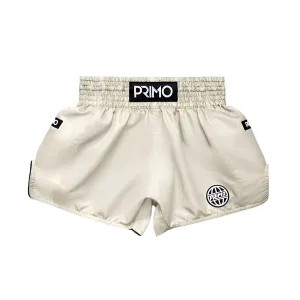 Primo Muay Thai Shorts Alta Series Cream