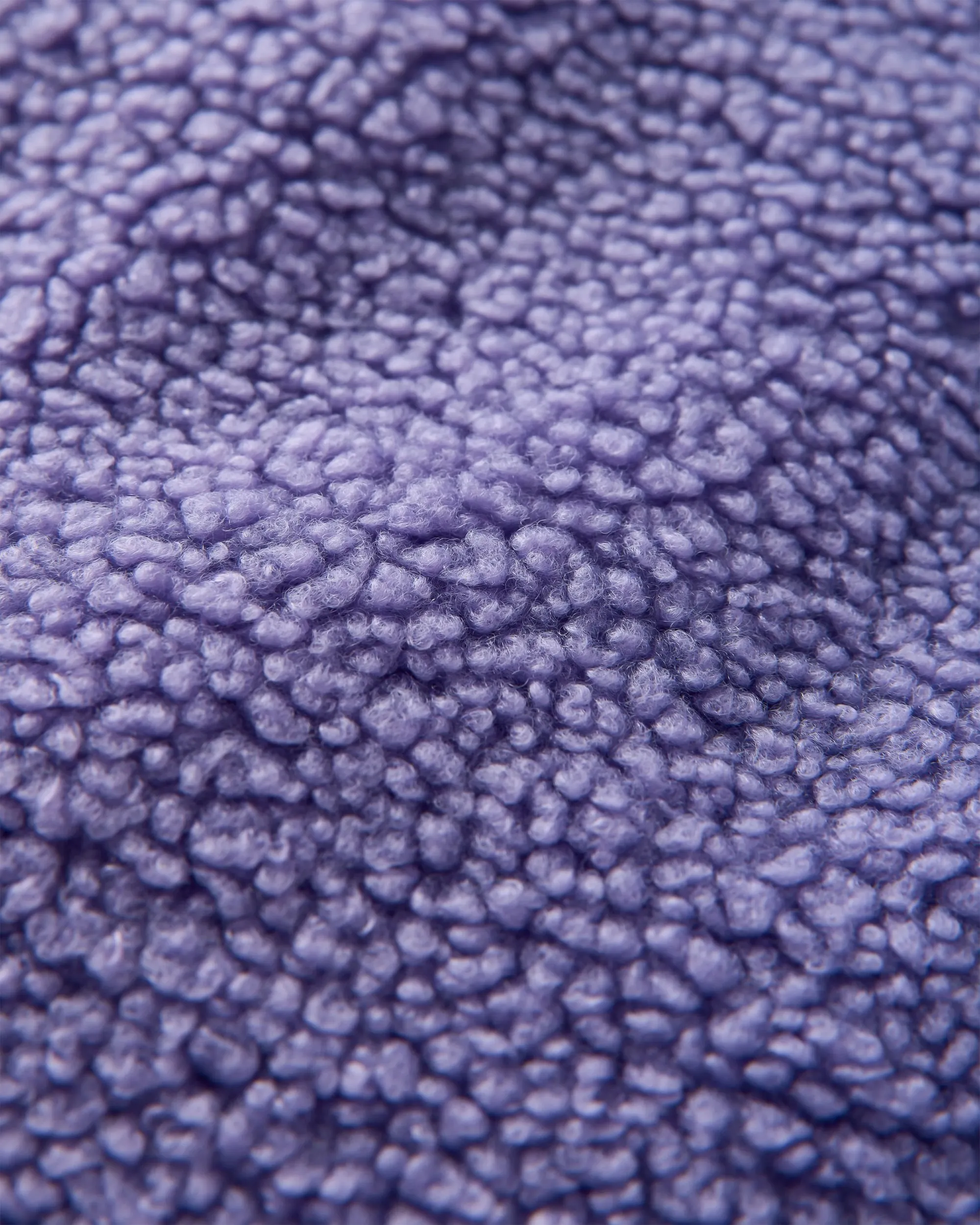 Ravi Recycled Sherpa Fleece - Retro Purple
