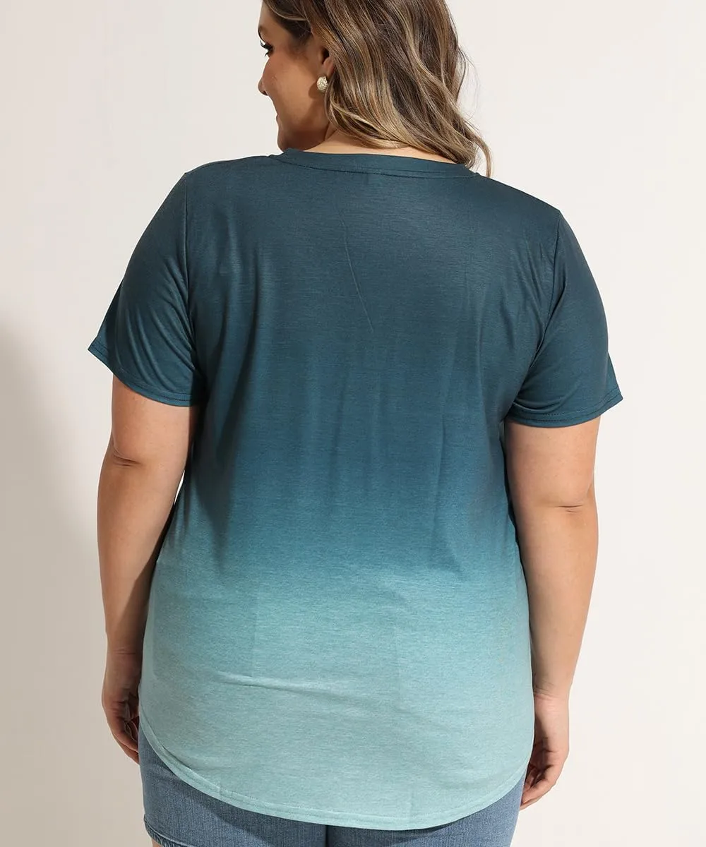 RITERA Plus Size Tops for Women V Neck Button Up Short Sleeve Henley Tshirt Casual Blouse Pullover Basic 12W 14W XL-5XL