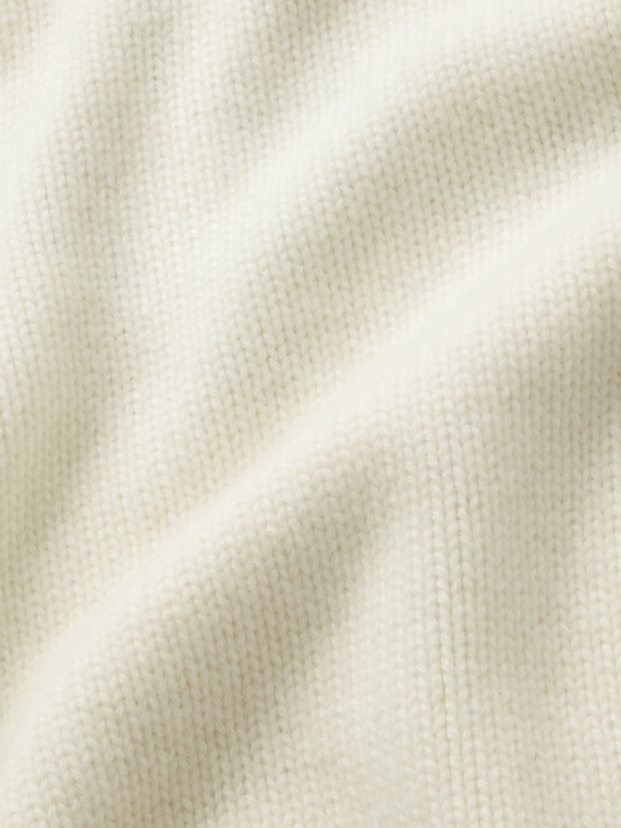 Ritz Unisex Cashmere Sweater -- Cream