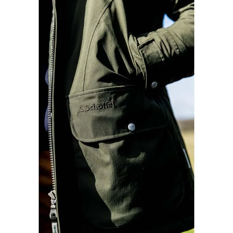 Schoffel Snipe II Mens Waterproof Coat - Forest