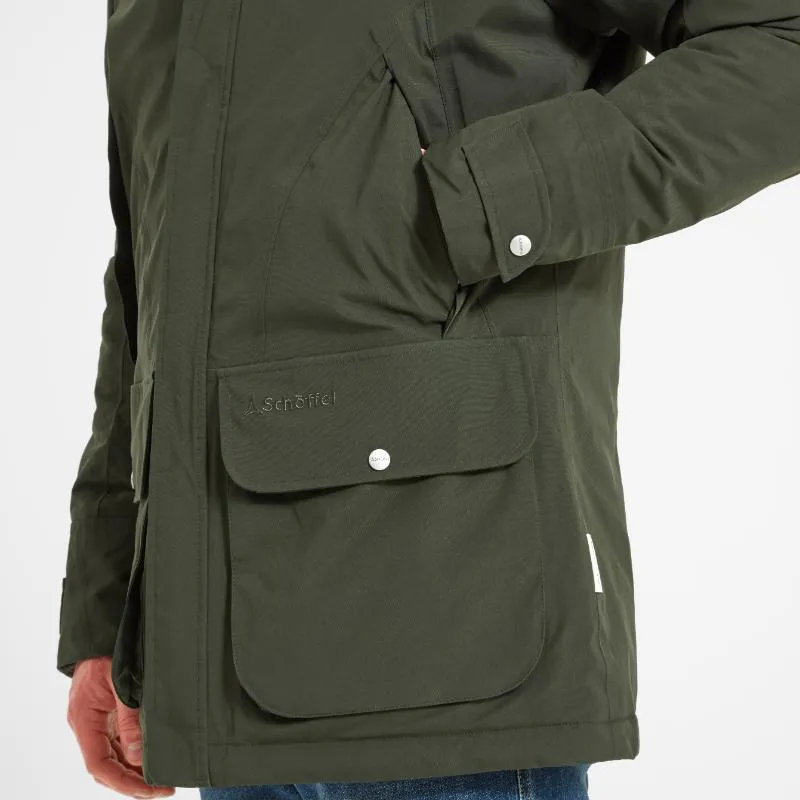 Schoffel Snipe II Mens Waterproof Coat - Forest