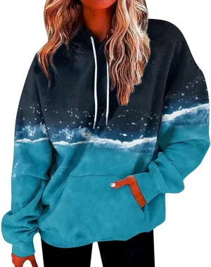 SHAOBGE 2023 Crewneck Sweatshirt Women Vintage Athleisure Womens Tops Lady Fashion Top Blouse Pullover Sweatshirts For Women Fleece Hoodies For Women Placed My Recent Orde
