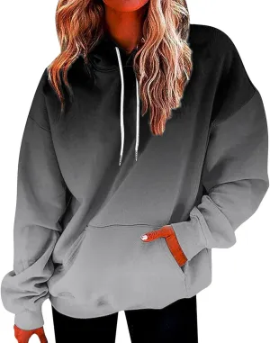 SHAOBGE 2023 Fashion Sweatshirts Women Athletic Tops Women Winter Lady Fashion Top Blouse Plus Size Pullover Sweaters For Women Women'S Hoodies Pullover Placed My Recent Orders