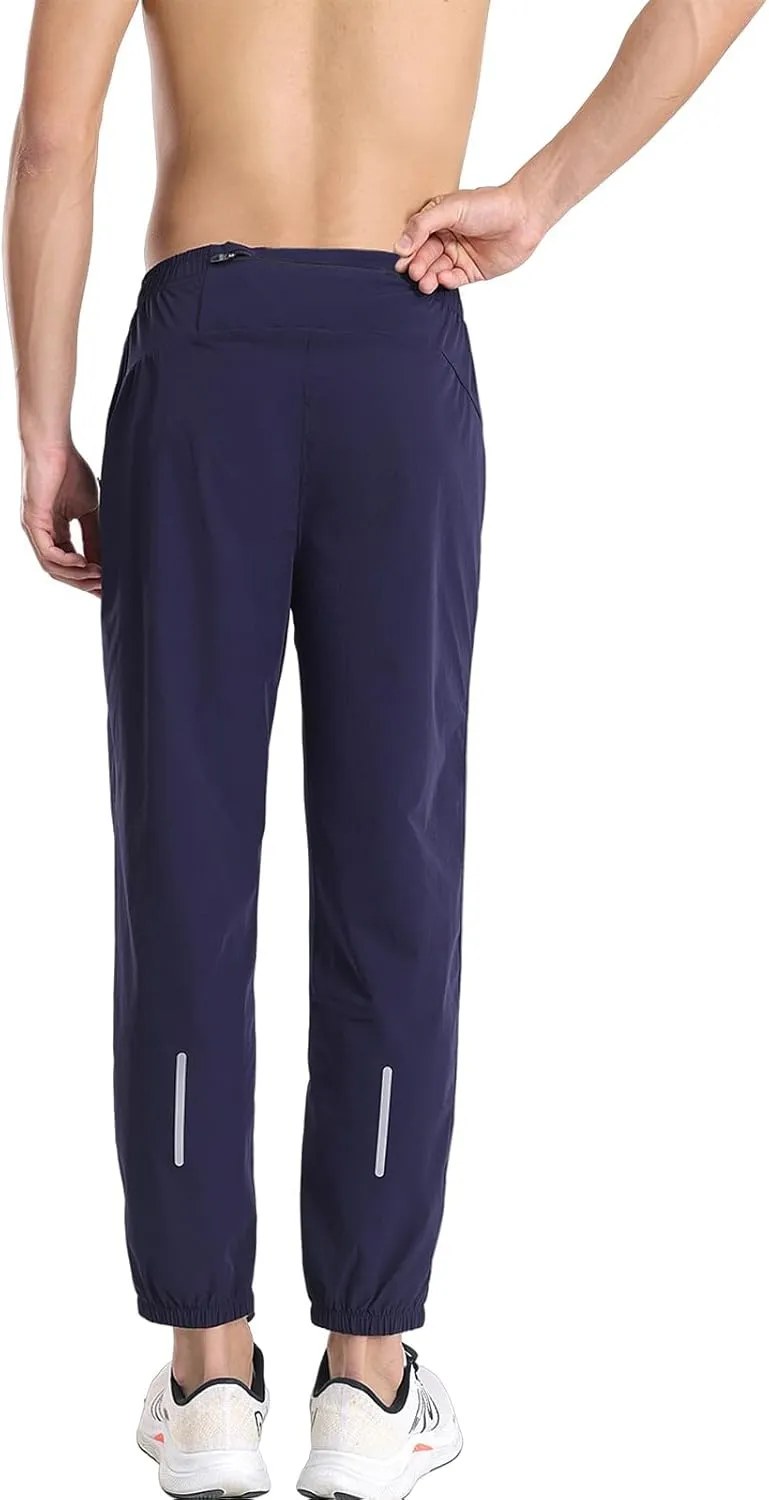 Sweatpants for Men Tactical Cargo Male Sport Tapered Coloured Split Elasticated Cosy Expandable Waist Slacks
