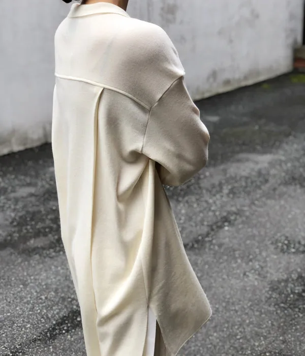 TAN/OVERSIZE SHIRTS(IVORY)