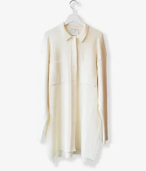 TAN/OVERSIZE SHIRTS(IVORY)