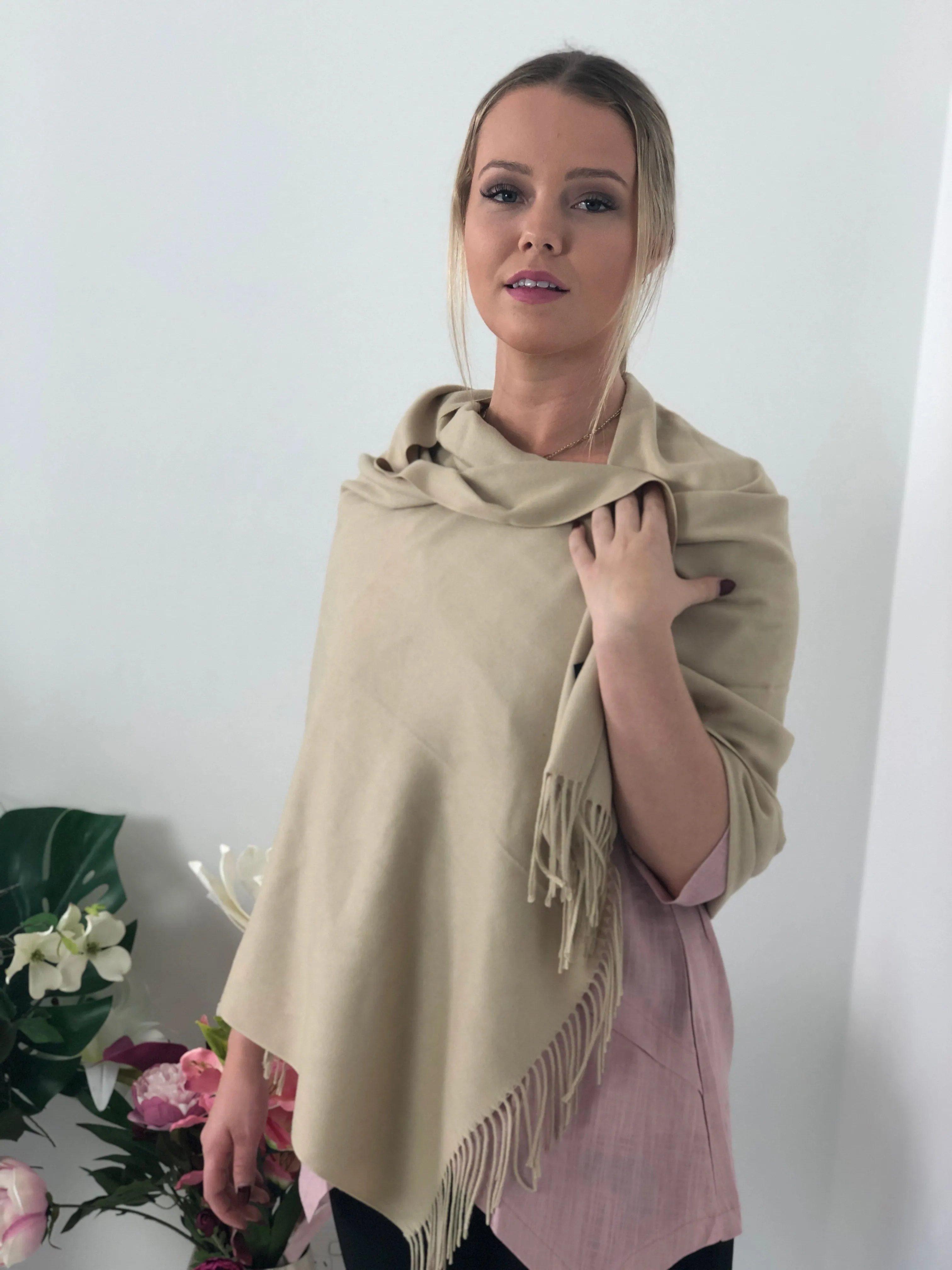 Trent Fringe Shawl