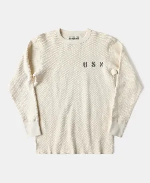 USN Raschel Knit Thermal Shirt