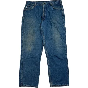 Vintage Carhartt Insulated Straight Leg Denim Jeans 40x32