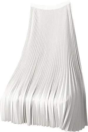 Women's Flowy Long Skirt Casual Satin Fashion Outfits Dresses Pleated A-Line Plus Size Swing Flare Midi Skirt