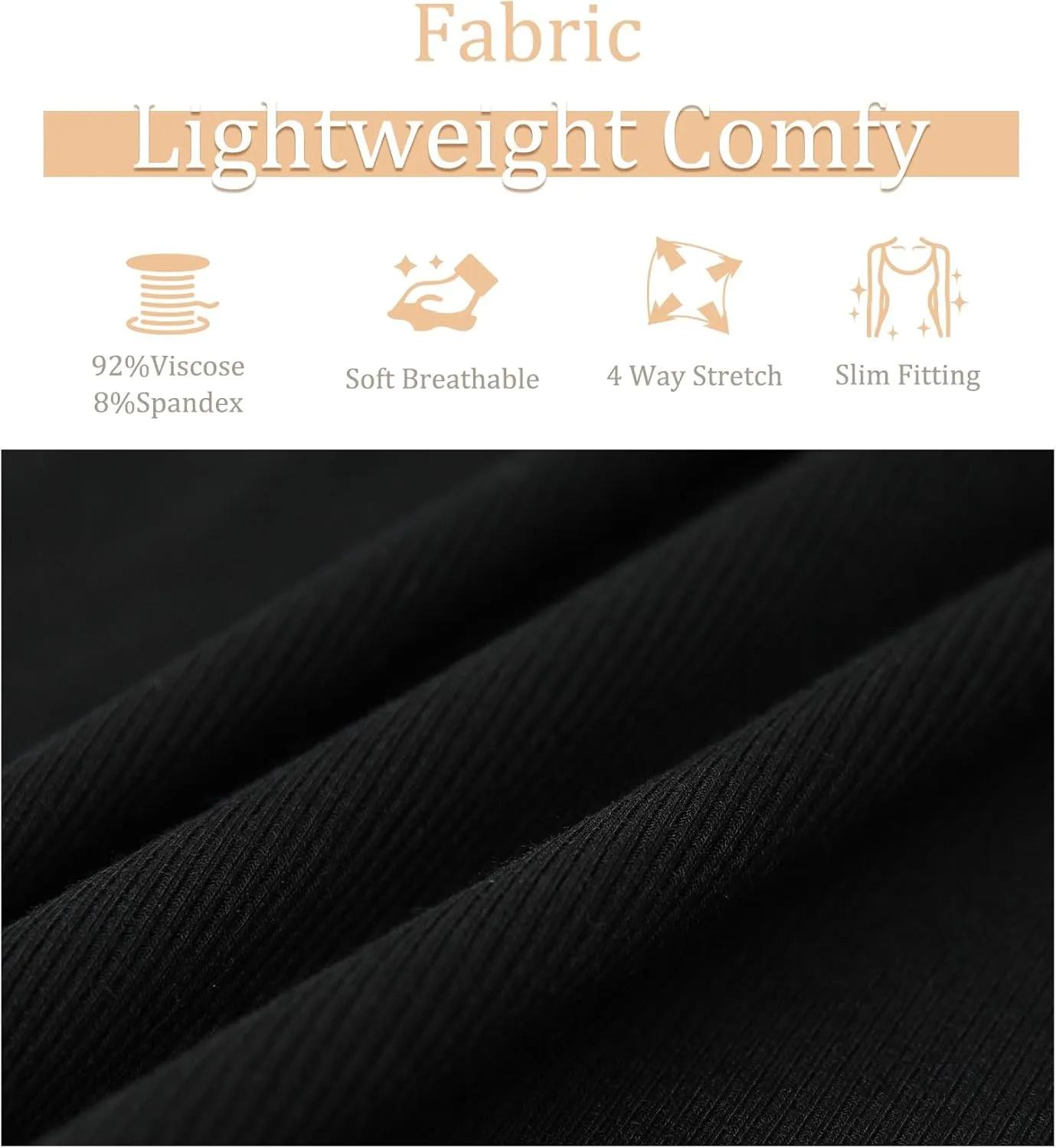 Womne Ribbed Tank Top with Sewn in Built in Bra Cup Sleevless Form Fitting Push Up Padded Bra Cami Shirt Basic Knit Tee S-3XL