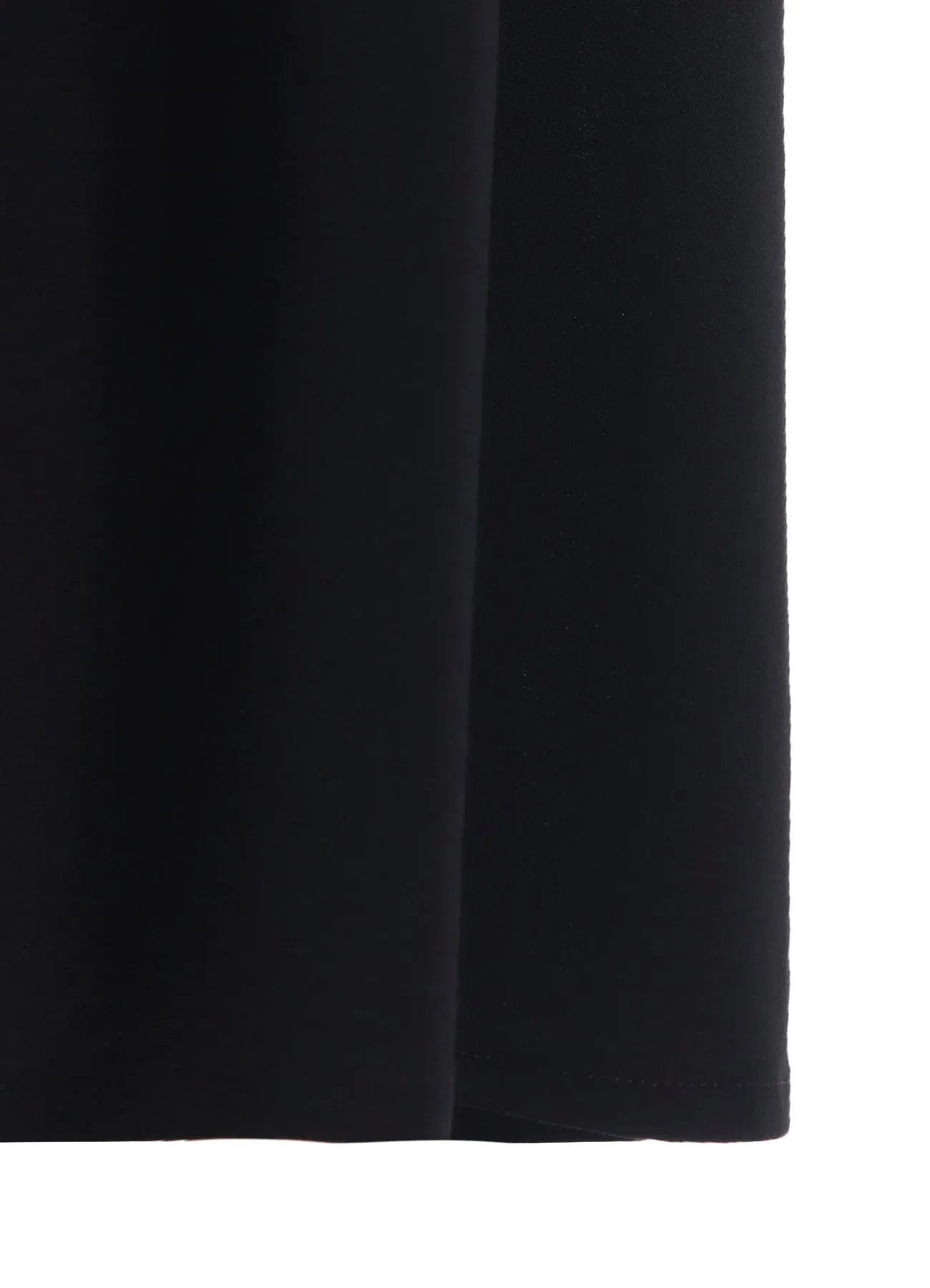 WOOL GAUZE WRAP SKIRT